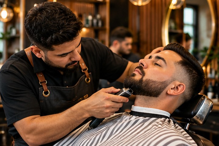 Imagen ilustrativa de barbería
